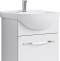 Тумба с раковиной Aqwella Allegro 50 с 1 ящиком - 0