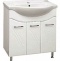 Тумба под раковину Misty Флори 70 белая глянцевая Э-Флр01070-011Пр - 0