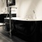 Акриловая ванна BelBagno BB14-NERO/BIA - 3
