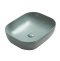 Раковина накладная CeramaLux NC 50.5 см зеленый матовый  78104MLG-6 - 0