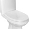 Унитаз-компакт Оскольская керамика Лея белый с сиденьем 41301130311 - 0