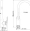Смеситель Wasserkraft Lopau 3207 для кухонной мойки - 2