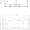 Акриловая ванна Aquatek Феникс 180 см FEN180-0000083 - 1