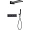 Душевая система Black&White Universe с термостатом черная матовая 8330BUK - 0