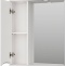 Зеркало-шкаф Misty Атлантик 60 L белый с подсветкой  П-Атл-4060-010Л - 3