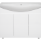 Тумба под раковину Misty Чегет 105 белая глянцевая П-Чег-01105-011 - 0