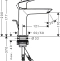 Смеситель для раковины Hansgrohe Logis Fine 110 с донным клапаном хром 71251000 - 4