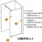 Душевая перегородка Cezares Liberta-L-1-95-C-Cr - 3