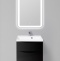 Тумба с раковиной Belbagno Marino 70 черный - 9