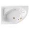 Ванна акриловая Excellent Aquaria Smart 150x100 L с гидромассажем белый - золото WAEX.ARL15.SMART.GL - 0
