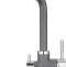 Смеситель Granula GR-2015 графит, для кухонной мойки - 0