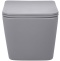 Подвесной унитаз Vincea Q-Line серый с сиденьем микролифт VT1-12MG - 1
