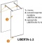 Душевая перегородка Cezares Liberta-L-2-90-C-Cr - 3