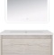 Тумба с раковиной Misty Дунай 60 дуб белый П-Ду01060-31541Я - 1
