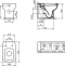 Унитаз приставной Ideal Standard Esedra T281201 - 4