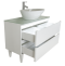 Тумба под раковину Misty Скай 100 белая глянцевая П-Ска07100-0112Я - 2