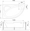 Акриловая ванна Royal bath Alpine 170x100 см (RB 819102 L) RB819102L - 1