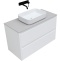 Тумба под раковину Allen Brau Fantasy 100 белый матовый 1.11003.WM - 3