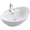 Раковина накладная Ceramalux N белый  9018 - 0