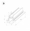 Встраиваемый магнитный шинопровод Arlight MAG-TRACK-2538-FDW-2000 (BK) 033460 - 4