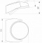Уличный настенный светодиодный светильник Arlight LGD-Eye-Wall-6W Warm3000 029979 - 3