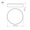Потолочный светодиодный светильник Arlight SP-Rondo-R210-20W Warm3000 022905(2) - 5