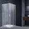 Душевой уголок Vincea Rapid 90х90 профиль хром стекло текстурное VSS-3R80/90MT - 0