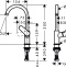 Смеситель Hansgrohe Logis 71131000 для раковины - 2