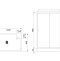 Душевая кабина Royal Bath HP 120х80 R профиль хром стекло прозрачное RB8120HP1-T-CH-R - 2
