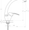 Смеситель для кухонной мойки RUSH Corsica  CO4240-22 - 2
