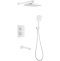 Душевая система Abber Wasser Insel с термостатом белая AF8050W - 0