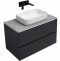 Тумба под раковину Allen Brau Infinity 85 черный матовый 1.21001.AM - 7