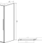 Душевой уголок Vincea Slim-N 120х80 профиль черный стекло прозрачное VSR-4SN8012CLB - 5