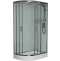 Душевая кабина Frank Brilliant 120х80 правая хром стекло прозрачное 173009 - 0