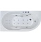 Ванна акриловая Royal Bath Azur De Luxe 140x80 L с гидромассажем белый RB614200DL-L - 0