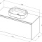 Тумба под раковину Allen Brau Fantasy 120 белый матовый 1.11006.WM - 8