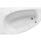 Акриловая ванна Excellent Kameleon 170x110 белая левая с гидромассажем WAEX.KML17.RELAX.CR - 0