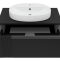 Тумба под раковину Brevita Savoy 80 черный  SAV-09080-0301Я - 2