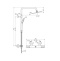 Душевая стойка Ideal Standard Ceratherm T100 хром  A7240AA - 2