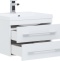 Тумба с раковиной Aquanet Нота 58 белая - 3