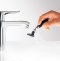 Смеситель Hansgrohe Metris 31080000 для раковины - 10