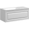 Тумба под раковину Sancos Very 99х40 левая белая VR100LW - 0