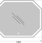 Зеркало BelBagno SPC-OTT-1000-800-LED-TCH - 4