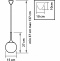 Подвесной светильник Lightstar Globo 813011 - 2