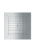 Верхний душ hansgrohe Raindance Е 1 jet 400×400 мм, хром 26253000 - 0