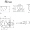 Унитаз подвесной Am.Pm Awe C111739SC с крышкой биде - 5