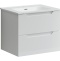 Тумба под раковину подвесная Sancos Norma 2.0 60 белая глянцевая NR2.060W - 0