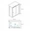 Душевой уголок RGW Classic CL-48 110x80 профиль хром стекло прозрачное 32094881-011 - 2