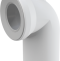 Колено для унитаза 90ْ с присоединением на D-40 A90-90P40 - 0