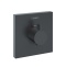Смеситель для душа Hansgrohe ShowerSelect HighFlow с термостатом черный матовый 15760670 - 0